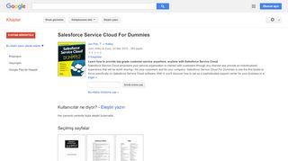 
                            11. Salesforce Service Cloud For Dummies