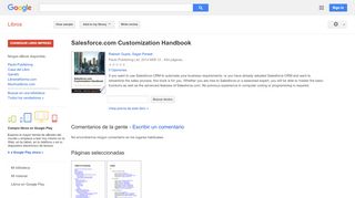 
                            11. Salesforce.com Customization Handbook
