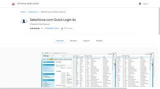
                            5. Salesforce.com Quick Login As - Google Chrome
