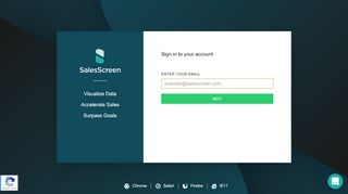 
                            3. SalesScreen: Log in