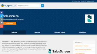 
                            11. SalesScreen SugarCRM, Inc.