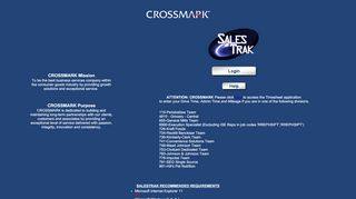 
                            1. SalesTrak Login - Crossmark