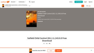 
                            11. Salfeld Child Control 2011 11.243.0.0 Free Download - Wattpad