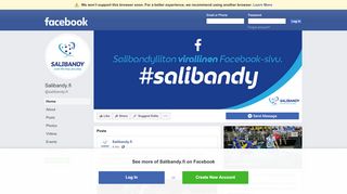 
                            7. Salibandy.fi - Home | Facebook