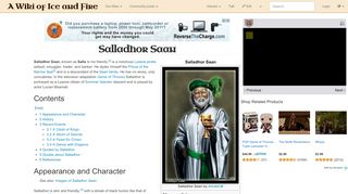 
                            12. Salladhor Saan - A Wiki of Ice and Fire