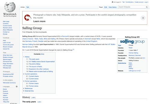 
                            4. Salling Group - Wikipedia
