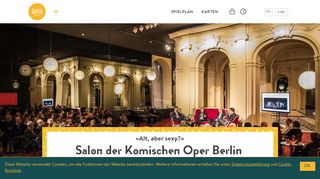 
                            11. Salon der Komischen Oper Berlin und der Schering Stiftung - 15.04 ...