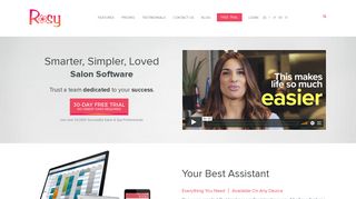 
                            2. Salon Software by Rosy - Salon Management Software Simplified