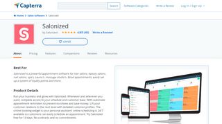 
                            13. Salonized Reviews and Pricing - 2019 - Capterra