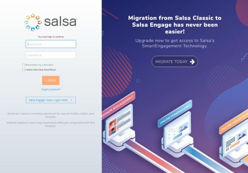 
                            5. Salsa Headquarters Login