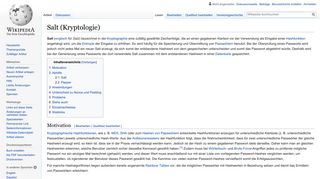 
                            2. Salt (Kryptologie) – Wikipedia