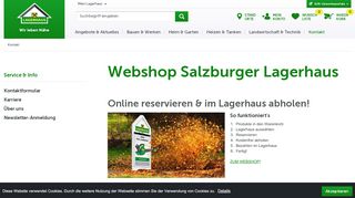 
                            8. Salzburger Lagerhaus Webshop