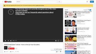 
                            8. SAM Broadcaster Tutorial - How to Set Up Your Encoders - YouTube