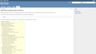 
                            9. SAM web cookbook - NOvA-SAM - Fermilab Redmine