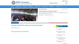 
                            7. SAMAGRA-WEB PORTAL-Department of General Education | DIET ...