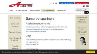
                            3. Samarbetspartners | A-Assistans