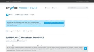
                            12. Samba Capital Al Musahem GCC Fund | SambaCapital | ...