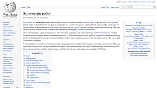 
                            12. Same-origin policy - Wikipedia