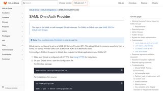 
                            12. SAML OmniAuth Provider | GitLab