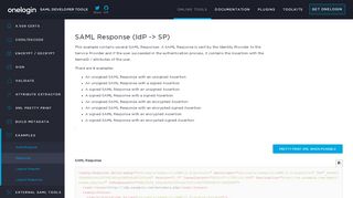 
                            3. SAML Response Examples - SAML Assertion Example | SAMLTool.com