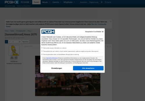 
                            8. [Sammelthread] Anno 2070 - PC GAMES HARDWARE EXTREME