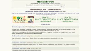 
                            9. Sammobile Login Issue - Phones - Nigeria - Nairaland Forum