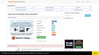 
                            10. Samnet : Website stats and valuation
