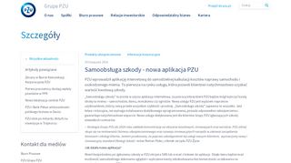 
                            10. Samoobsługa szkody - nowa aplikacja PZU | Biuro prasowe | Grupa PZU