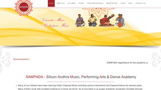 
                            12. SAMPADA – Silicon Andhra Music Performing Arts & Dance Academy