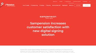 
                            7. Sampension use a new digital signing solution from IT Relation