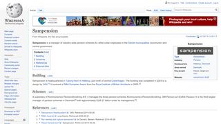 
                            6. Sampension - Wikipedia