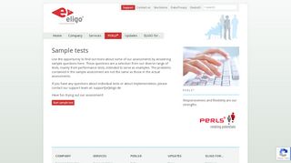 
                            3. Sample tests - ELIGO GmbH