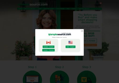 
                            3. SampleSource.com - Free Samples - home, health, beauty, makeup ...