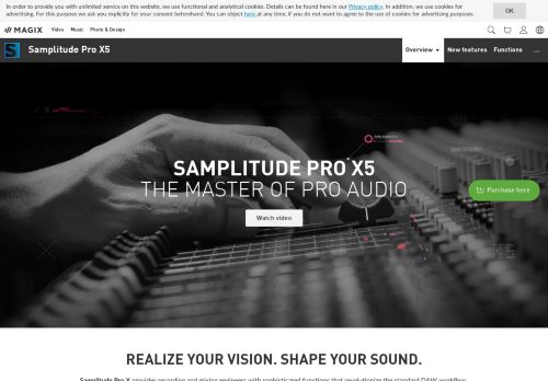 
                            5. Samplitude Pro X4 and Sequoia – Support & Service Center - magix ag