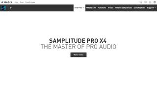 
                            9. Samplitude Pro X4 and Sequoia – Support & Service Center - Magix