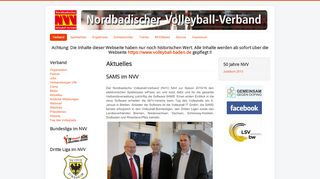 
                            6. SAMS im NVV - Nordbadischer Volleyball-Verband