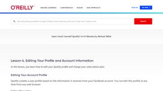 
                            12. Sams Teach Yourself Spotify® in 10 Minutes - O'Reilly Media