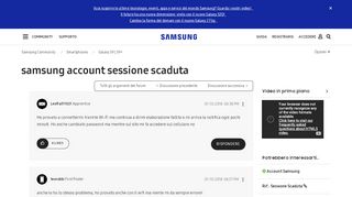 
                            13. samsung account sessione scaduta - Pagina 2 - Samsung Community