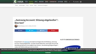 
                            8. „Samsung Account: Sitzung abgelaufen“: Was tun? – GIGA
