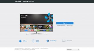 
                            4. Samsung Apps TV Seller Office - Samsung Apps Seller Office