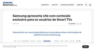 
                            12. Samsung apresenta site com conteúdo exclusivo para os usuários de ...