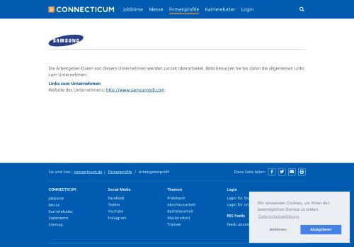 
                            6. SAMSUNG | Arbeitgeber - Karriere - Profil - Connecticum