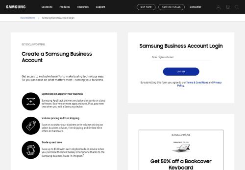 
                            12. Samsung Business Account Login | Samsung Business