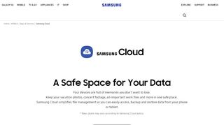 
                            4. Samsung Cloud | Apps | Samsung IE