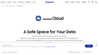 
                            5. Samsung Cloud | Apps | Samsung NZ