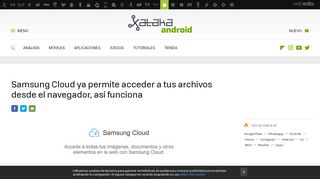 
                            7. Samsung Cloud ya permite acceder a tus archivos desde el ...