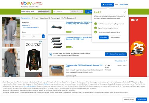 
                            11. Samsung Clp 365w eBay Kleinanzeigen