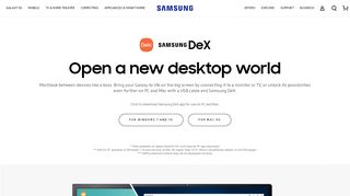 
                            5. Samsung DeX: Desktop Dock for Galaxy Phones| Samsung US