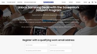 
                            12. Samsung Employee Discount Program - Save@Work | ...