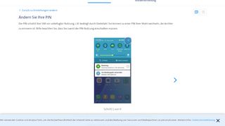 
                            5. Samsung Galaxy A5 (2016) - Ändern Sie Ihre PIN | Swisscom